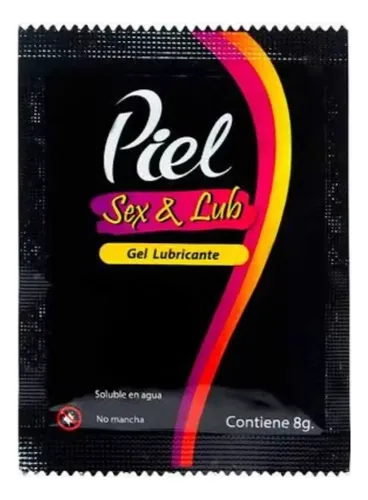 Gel Lubricante Piel Sex & Lub Sachet 8g