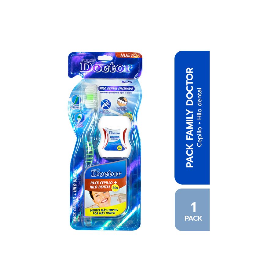 Pack Cepillo Doctor + Hilo Dental
