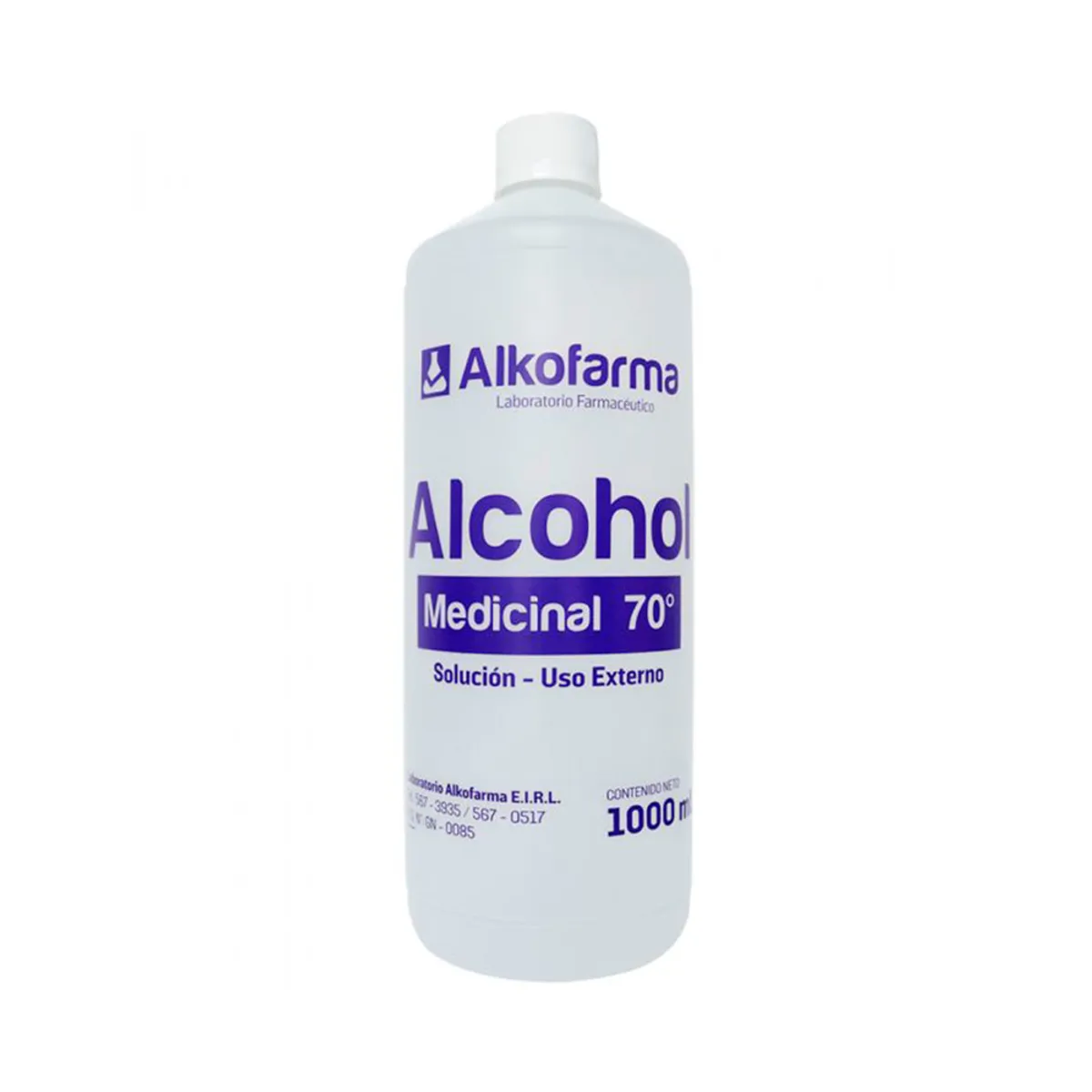 Alcohol Medicinal 70° de 1  L