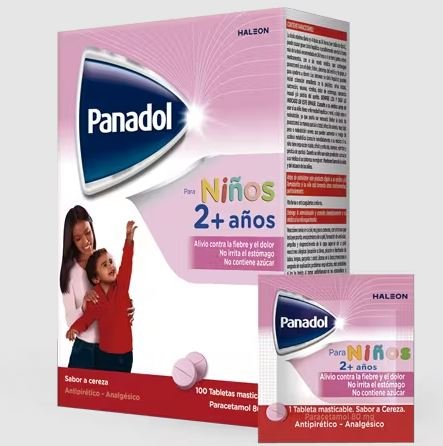 PANADOL NIÑOS MASTICABLE