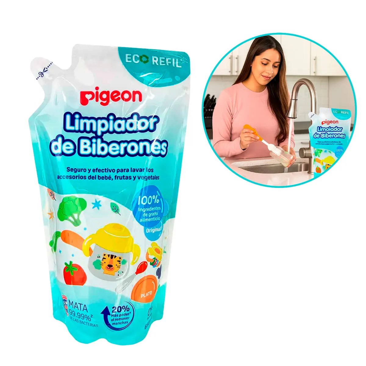 Pigeon Limpiador de Biberones